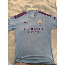 19/20 Manchester City Kevin De Bruyne Home Jersey Size XL