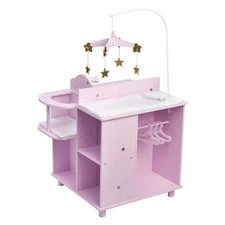 Olivia's Little World - Twinkle Stars Princess Baby Doll Changing Station with