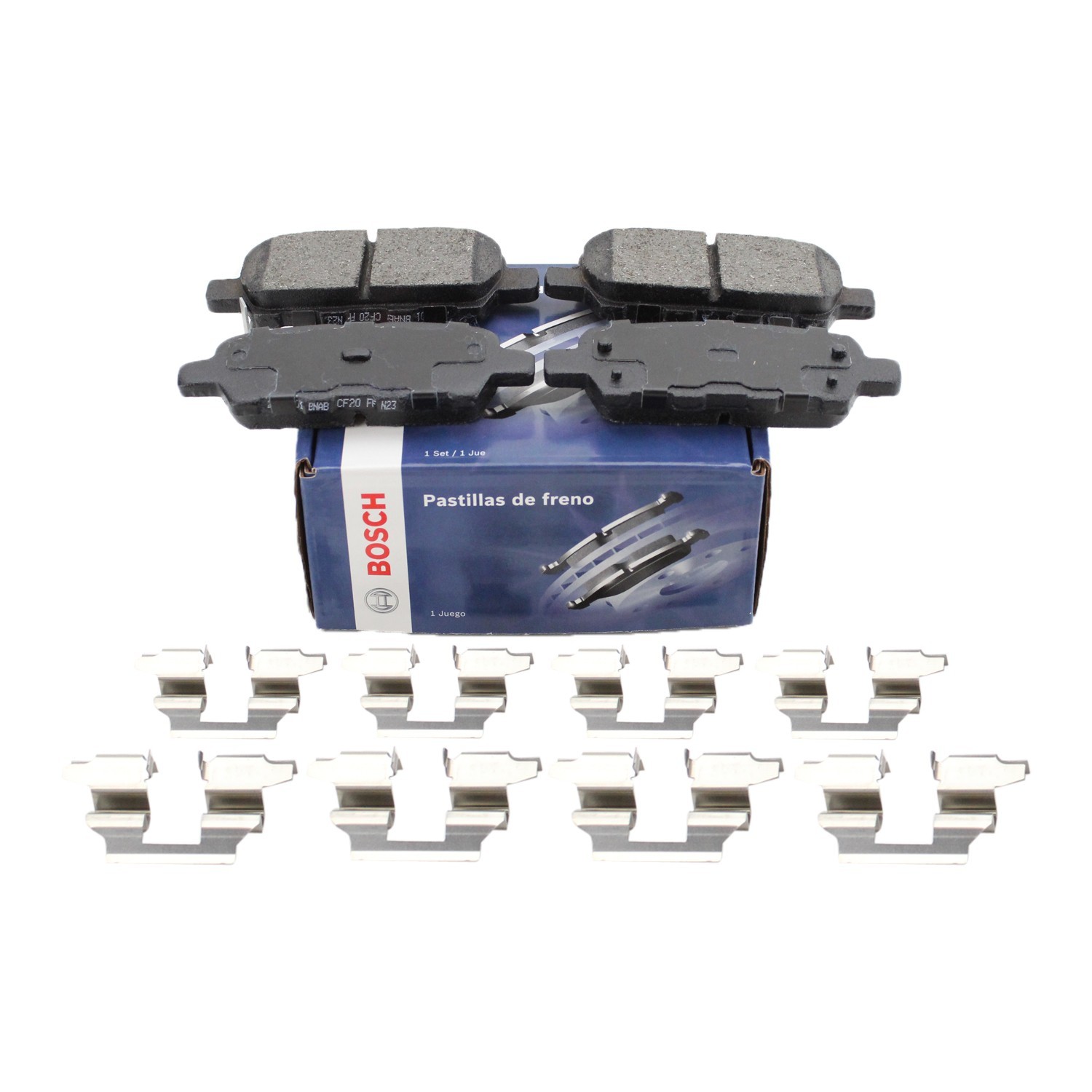 Rear Blue Disc Brake Pads Bosch BE905H for Infiniti EX35 G25 Nissan 370Z Murano