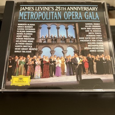 Metropolitan Opera Gala James Levine s 25th Anniversary w The Met, CD 1996 DG