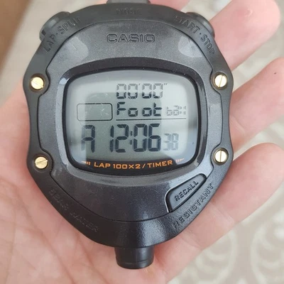 Digital Sports Stop Watch Casio HS-80TW - Image 1 of 4