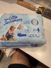 Huggies Little Swimmers Disposable Swim Diapers, Size 4 13 diapers total
