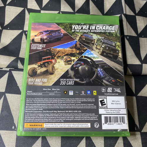 Forza Horizon 3 - Microsoft Xbox One - (no Game) - Case Only - Picture 3 of 4