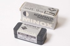 C13249~ MINOX FILM – **SEALED** AGFAPAN 25 36/exp – Expired 1988