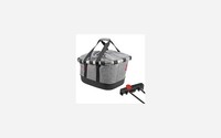Klickfix Fahrradkorb Bikebasket Gt FÜR Racktime Twist Silver