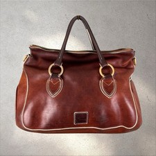 Borsa a tracolla Dooney & Bourke bordo fiorentino/savana manico superiore castagno leggi