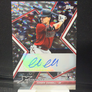 スポーツ選手 CORBIN CARROLL rookie autograph Corbin Carroll 2023 Topps Chrome #RA-CCA Rookie Autographs