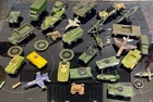 VINTAGE MILITARY DIECAST TOYS JOB LOT, Dinky-Corgi-Britains Lonestar Etc #B214