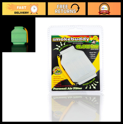 Personal Air Purifier & Odor Eliminator - Glow in the Dark Smoke Buddy Junior