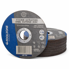 115mm 0.8mm Ultra Thin Metal Cutting Discs Steel Stainless 22.2mm – Choose Qty