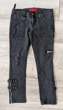 Tripp NYC Black Skinny Jeans Pants Size 13 Goth Grunge Rave Mallgoth