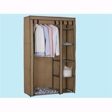 Armadio Guardaroba Basic Struttura In Acciaio E Telo Tnt 110x46xh175cm