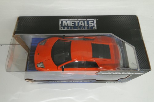 Jada Die Cast 1:24 Fast & Furious Roman's Lamborghini Murcielago Orange - Picture 2 of 10