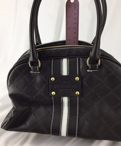 Victoria's Secret Handtasche schwarz Signature weißer Besatz 200705FJD/HB2 - Bild 7 von 7