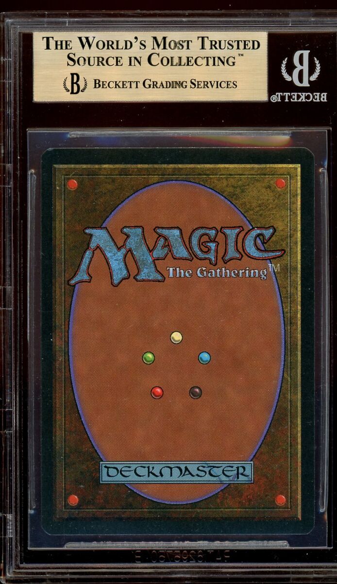 Scrubland - Revised, BGS 9.5 QUAD+ GEM MINT. MTG (pop 1 of Scrubland - Revised, BGS 9.5 QUAD+ GEM MINT. MTG (pop 1 of