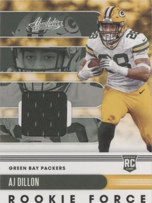 2020 Panini Absolute A. J. Dillon #24 - 1 of 2