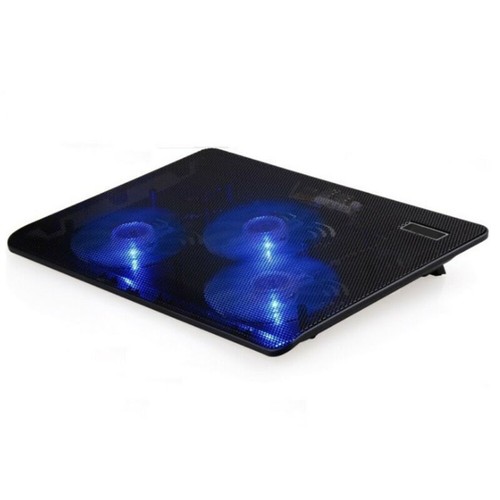 3/4/5 Fans Gaming Cooling Pad PC Computer Notebook Cooler 2 USB 10"-16.5" Laptop - Picture 14 of 27