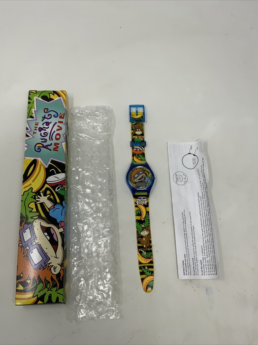 Rugrats the Movie Chucky Toy Wrist Watch 1998 Burger King NIB | eBay