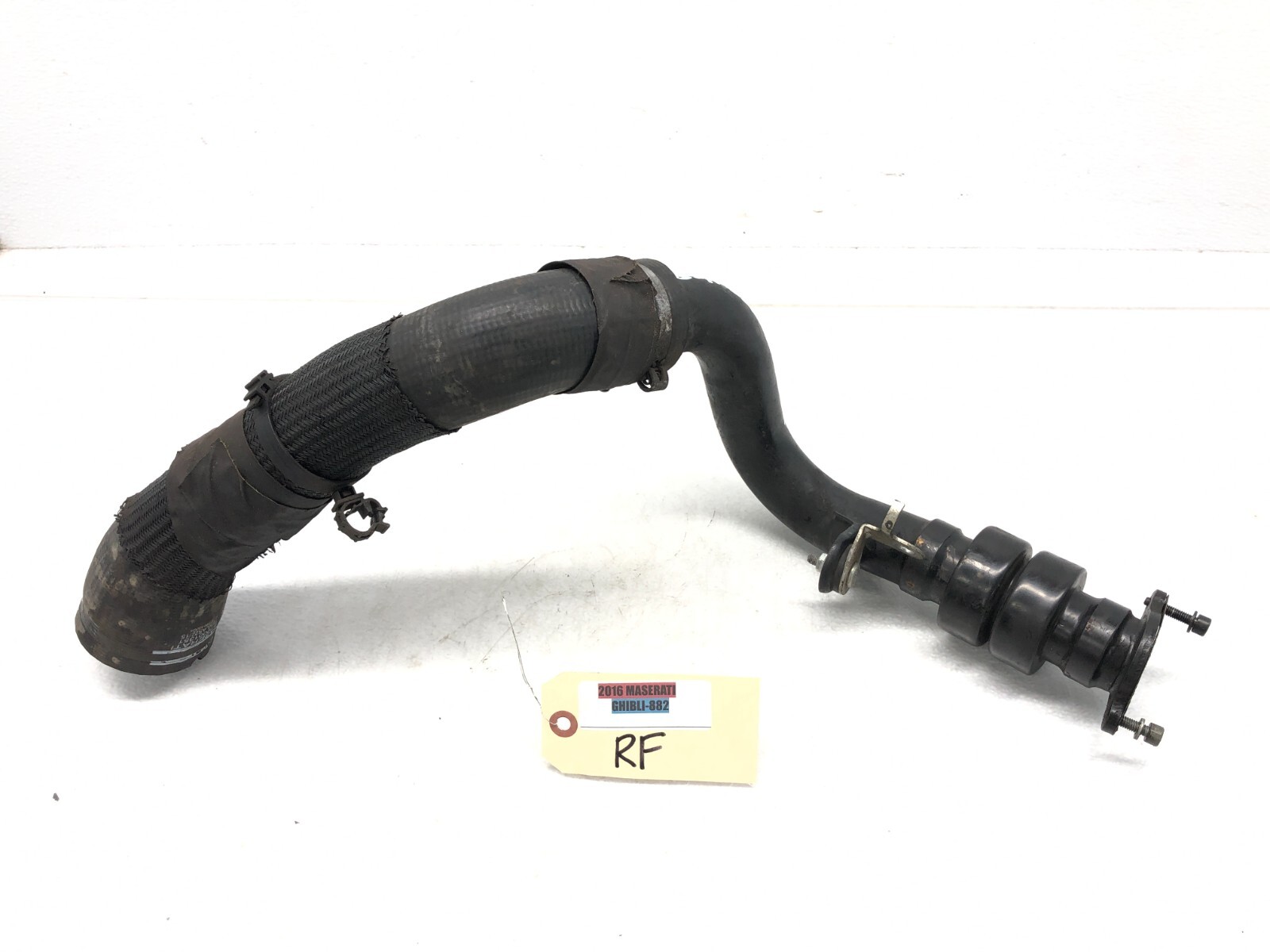2014-2024 MASERATI GHIBLI S 3.0L V6 RIGHT PASS FRONT TURBO INTERCOOLER HOSE OEM