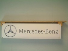 Mercedes Benz BANNER Car Workshop Garage Mancave Wall Display Printed PVC Sign
