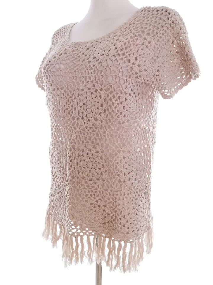 Fat face T. M Marfil Suéter Algodón 100% Manga corta - Imagen 2 de 4