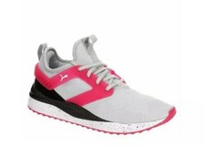 Tenis para correr Puma Pacer Next Excel para mujer talla 6,5 rosa brillante/gris nuevas con caja