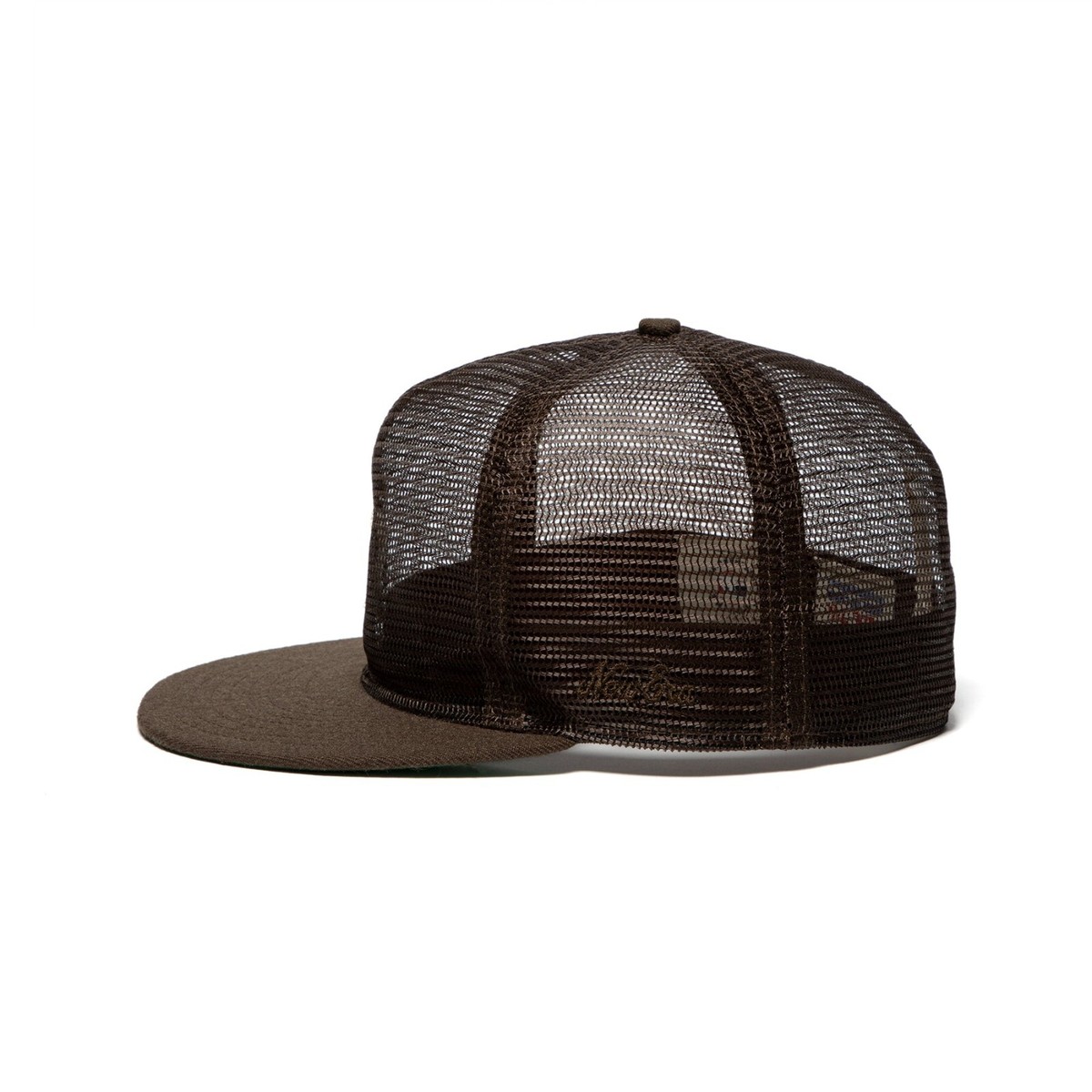 New Era x Fear of God Full Mesh 59FIFTY Fitted Hat Walnut | eBay