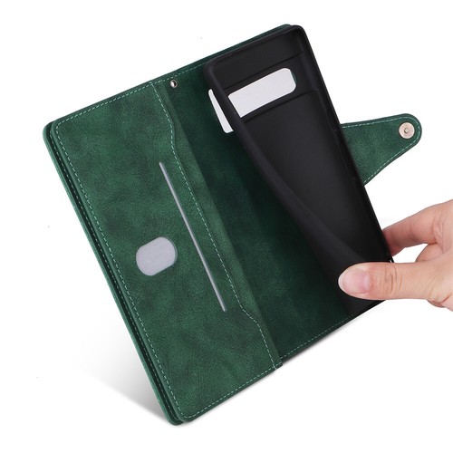 Zip Wallet Case Flip Leather Cover For Google Pixel 9A 8A 7A 7 8 9 Pro 6A 5XL 4A - Picture 63 of 76