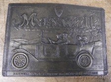 Maxwell Motor Company--Vintage Bronze Belt Buckle