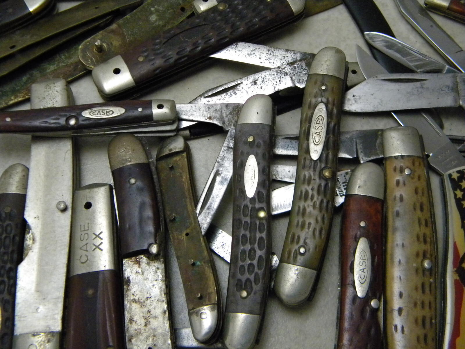 Lot of Case Knife Parts and Pieces eBay