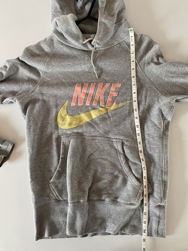 Nike Grey Jumper Hoodie Size M - Picture 8 of 8