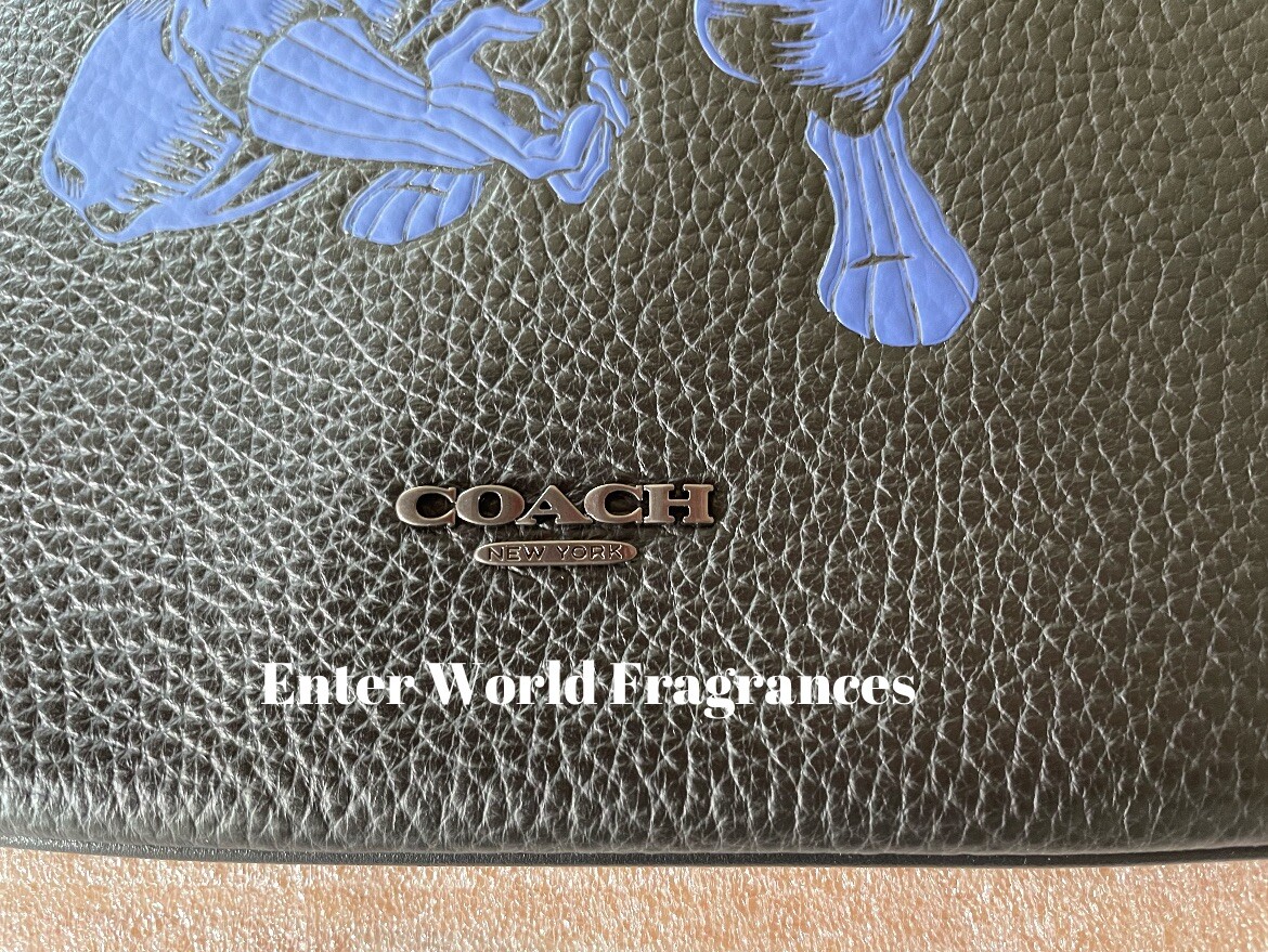 Coach Marvel Large Pouch with Black Panther Limited Edition