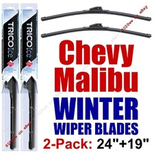 WINTER Wipers 2pk Super-Premium fit 2013-2015 Chevrolet Chevy Malibu 35240/35190