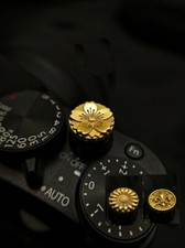 Metal Brass Camera Shutter Release Button For Fuji xt5 Canon Nikon Sony Leica
