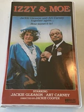 Vintage 1986 Izzy And Moe Jackie Gleason Clamshell VHS Cassette Tape Rare