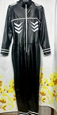Tokyo Ghoul Kaneki Ken Costume Womens Large Black White Jumpsuit Anime Cosplay