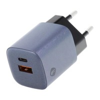 Forcell LadegeräT Mit USB C Und USB A Buchsen - 3A 33W Mit PD Und QC 4.0