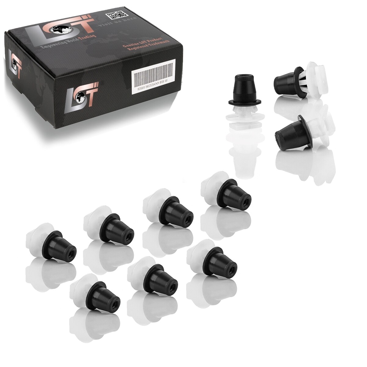 10x Moulding Wheel Arch Clip Fastening Clips for OPEL CORSA B