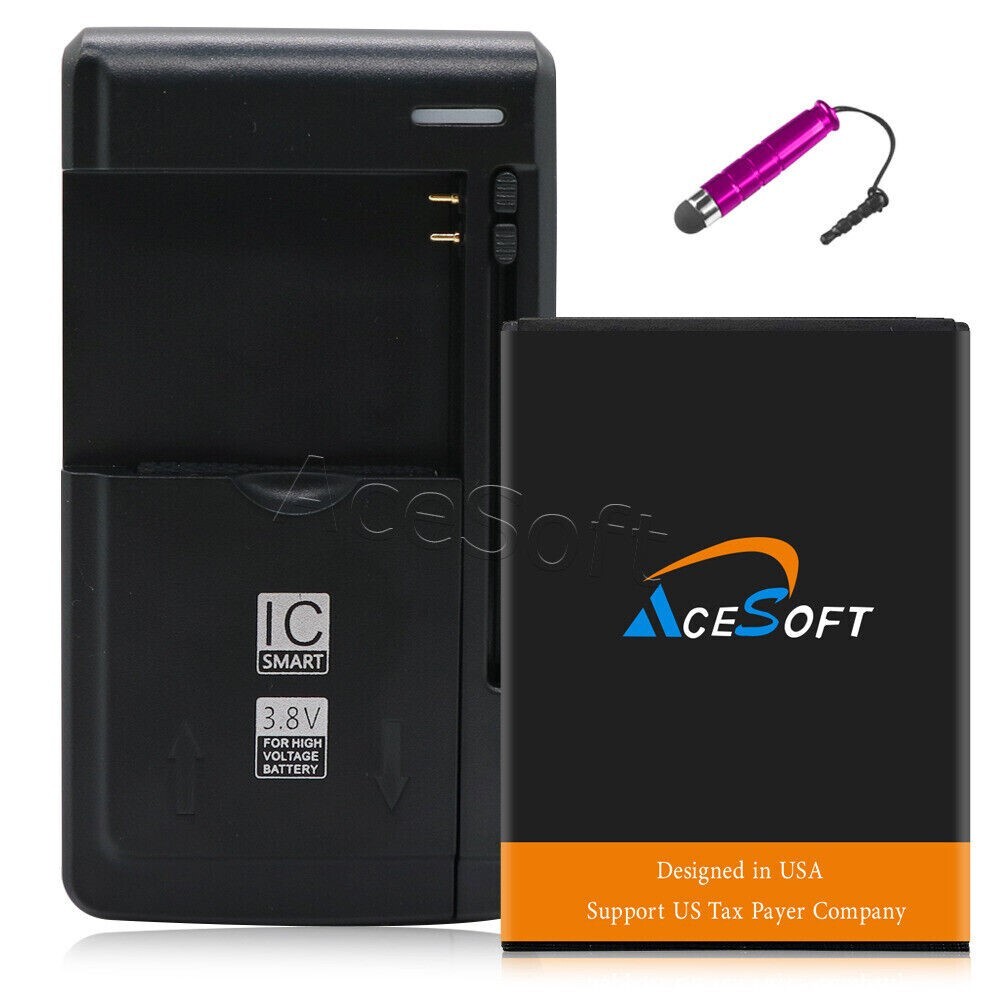 2700mAh Replacement Lithium Battery AC Charger for ZTE Warp Sync N9515 Cellphone