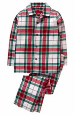 NWT Gymboree Christmas Plaid Boys Girls Flannel Pajamas Holiday many sizes