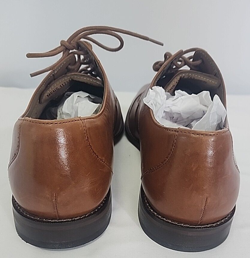 Florsheim Montinaro Cap Toe Men Dress Shoes Size 10.5 Saddle Tan Leather‎ Oxford Florsheim Montinaro Leather Cap Toe Men main image 3