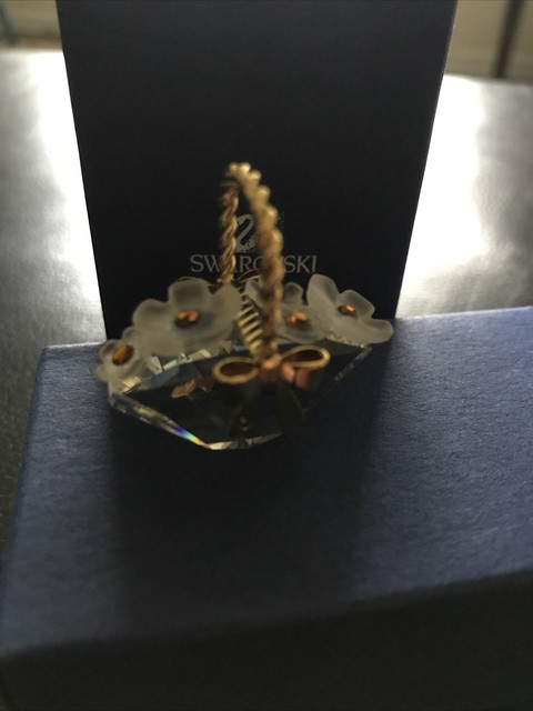 Swarovski Crystal Memories Classics Flower Basket Retired Figurine 171160 For Sale Online