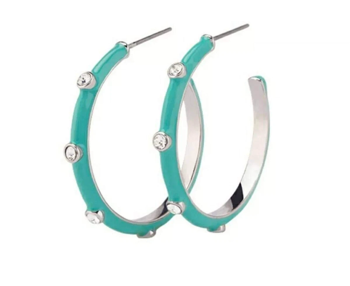 Origami owl hoop best sale earrings