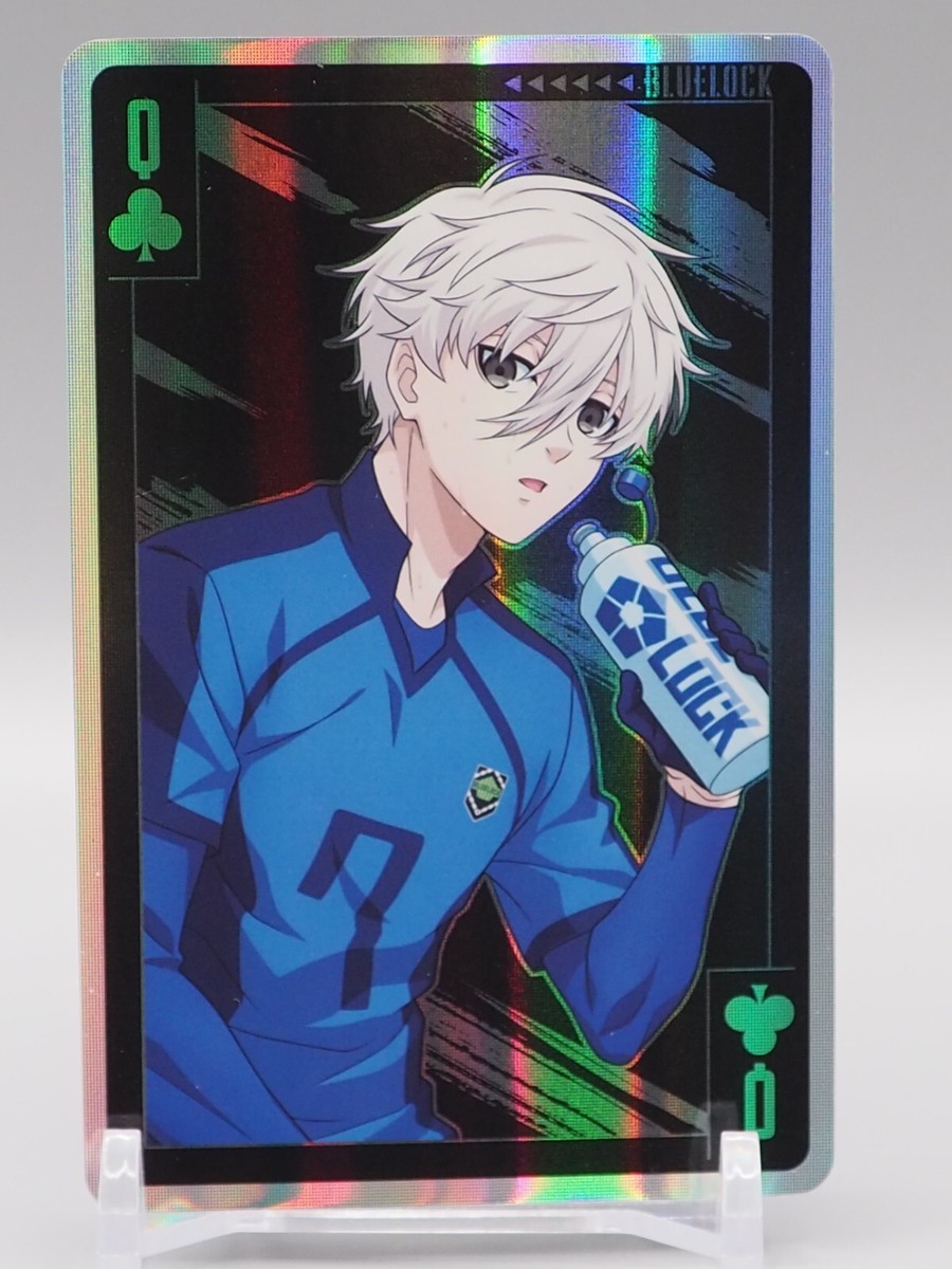 Seishiro Nagi Blue Lock Playing Cards Holo Anime Japan ee352