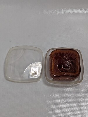 Vintage Japanese Pola Dear Heart Soap NIP with PLASTIC CONTAINER