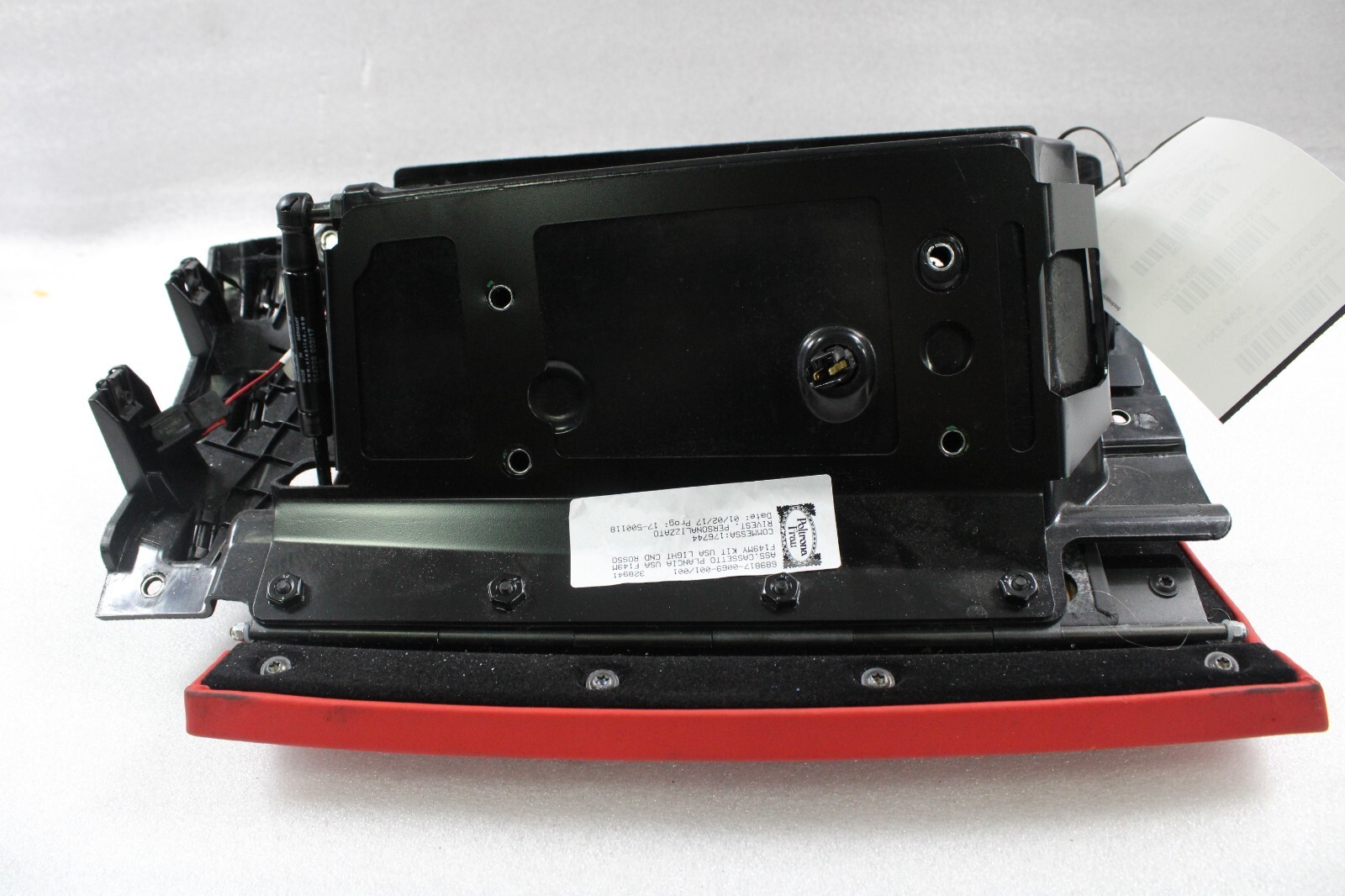 Ferrari California T, Glove Box, Complete, Red, Used, P/N 85893200, 85329300