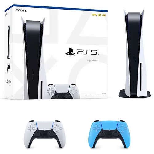 Controle PS5 sem Fio DualSense Sony Starlight Blue - Roxo