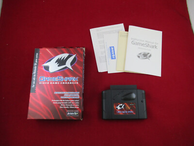 GameShark V.2.0 (Nintendo 64, 1997) *Complete In Box - Tested - See Pics*