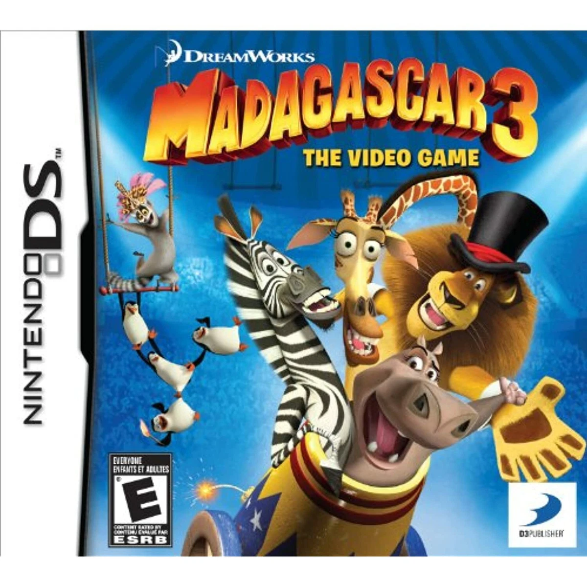 Madagascar nintendo ds game deals