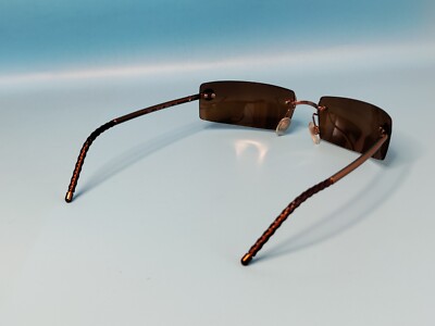VINTAGE CHANEL SUNGLASSES 4047 c.184/59 RIMLESS MADE IN ITALY 62